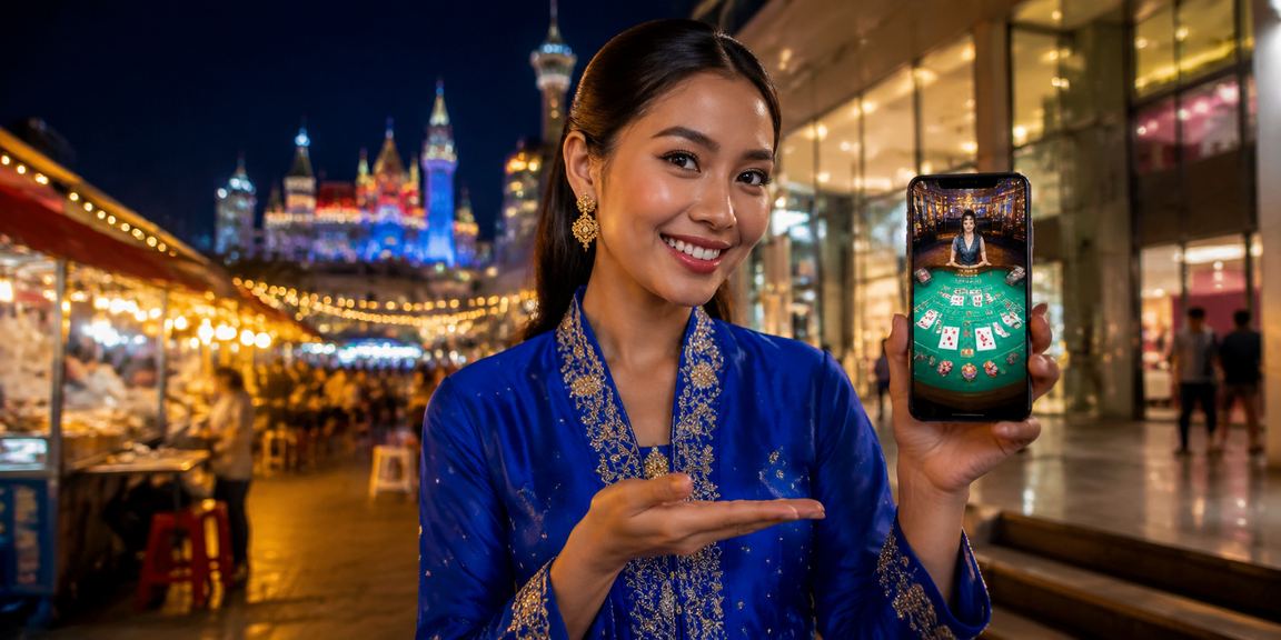 Pemain Malaysia menikmati Baccarat dalam talian dengan gaya tempatan
